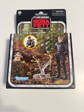 Star Wars Boba Fett Luke Skywalker & Grogu Figurine